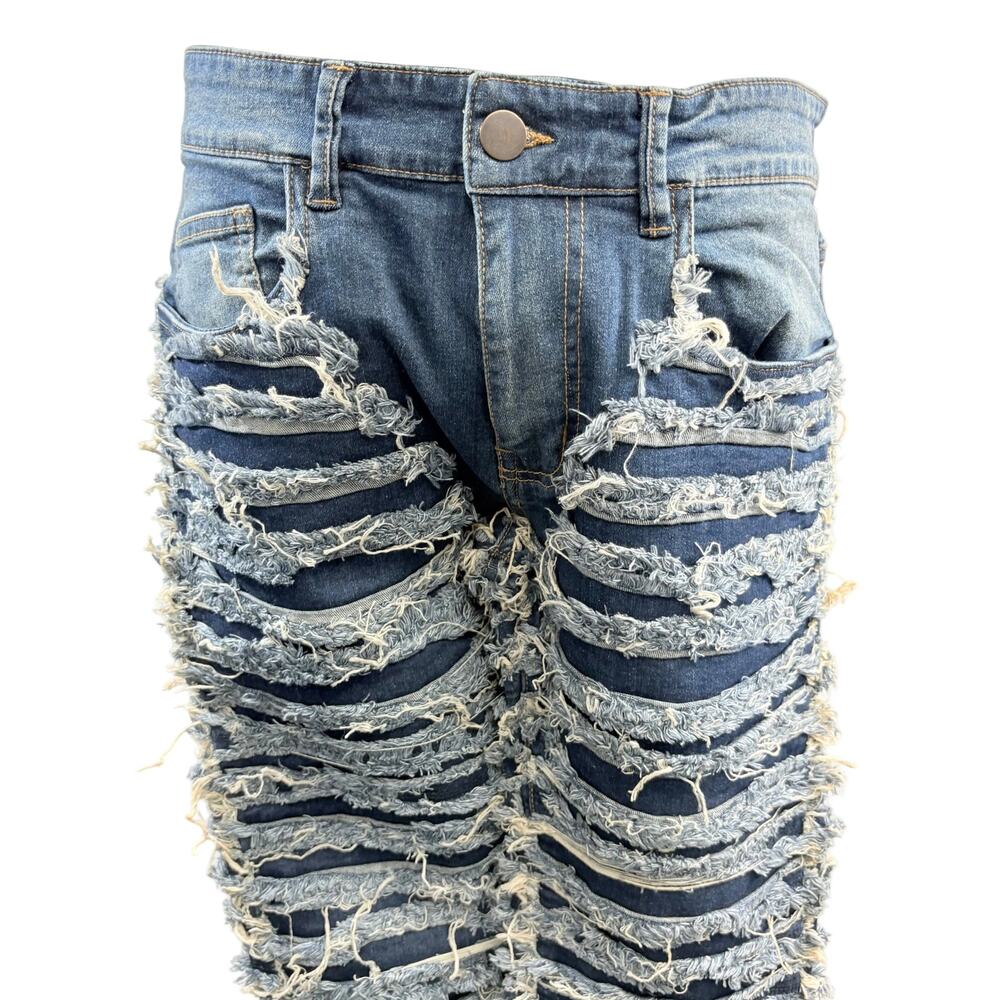 No Name brand Stacked flared jeans, waist size 33"